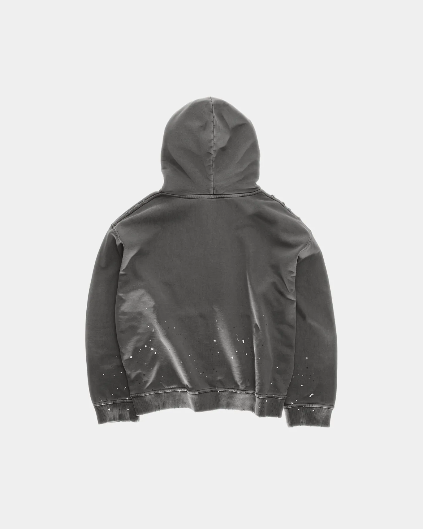 Vintage Oversized Hoodie, Men - Stone Black