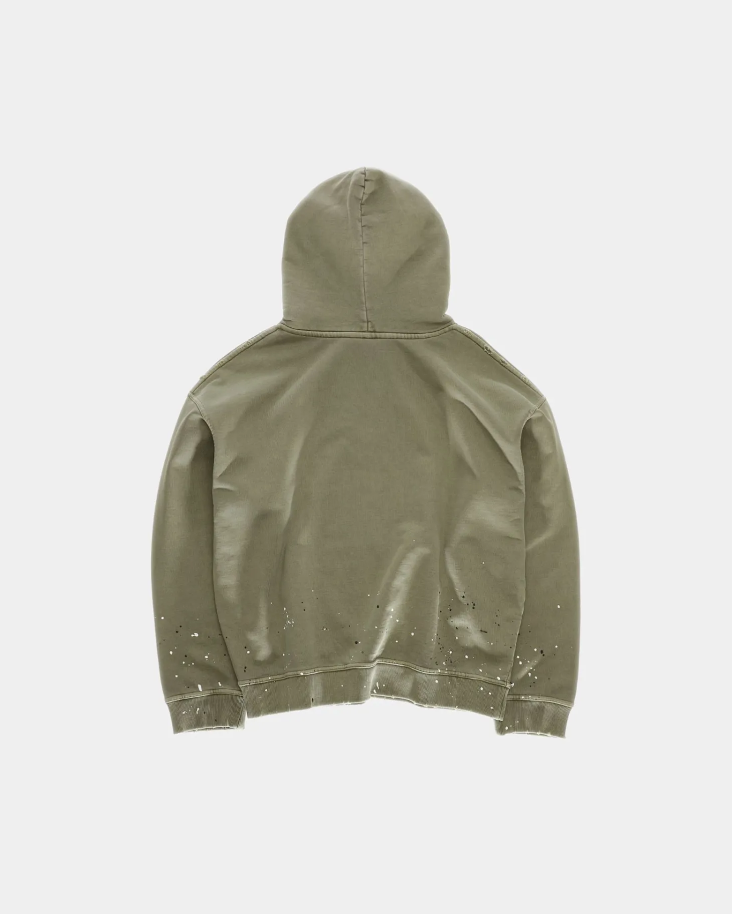 Vintage Oversized Hoodie, Women - Stone Green