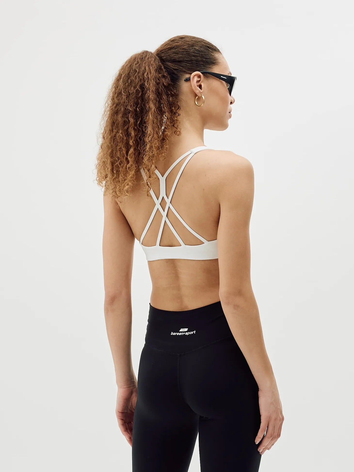 Women's Active Bra - White