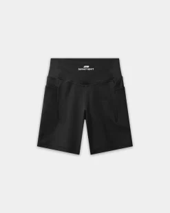 Women's Active Pocket Shorts - Black
