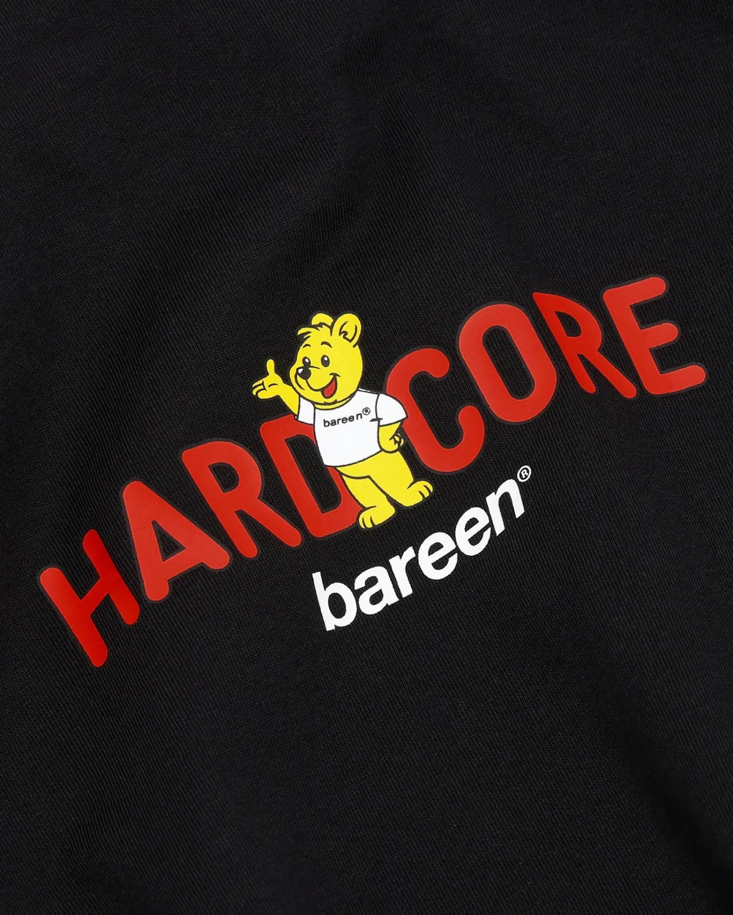 Women's Cropped T-shirt - Hardcore - Black