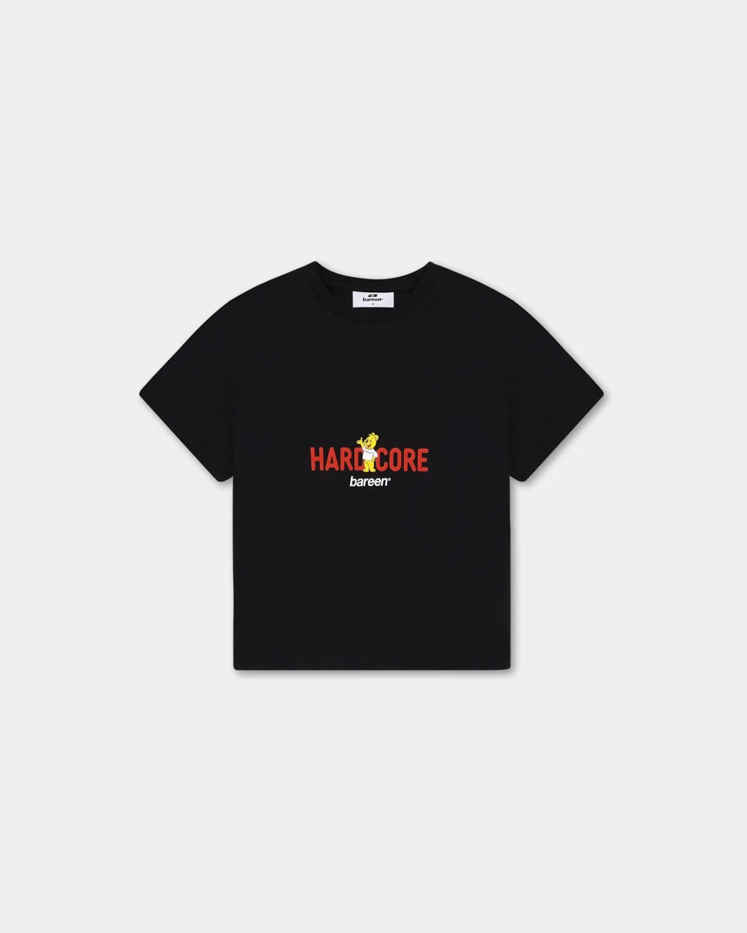 Women's Cropped T-shirt - Hardcore - Black