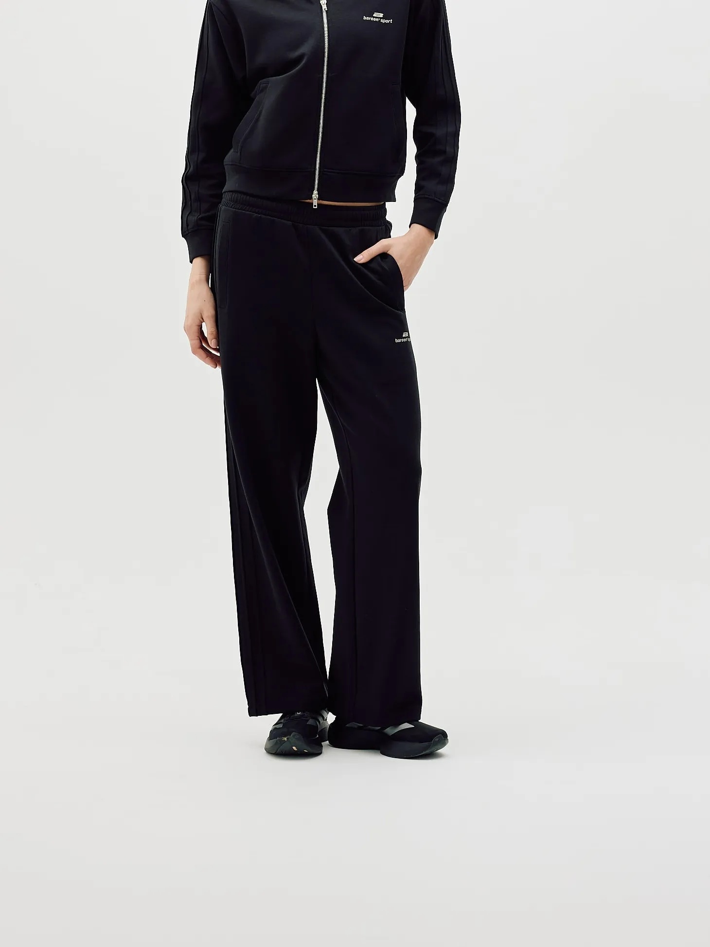 Women's Track Lounge Pants - Black