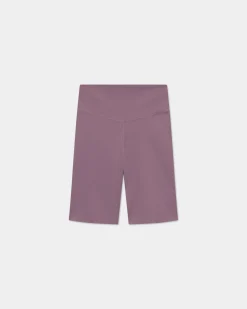 Yoga Bike Shorts, Women - Dusty Berry